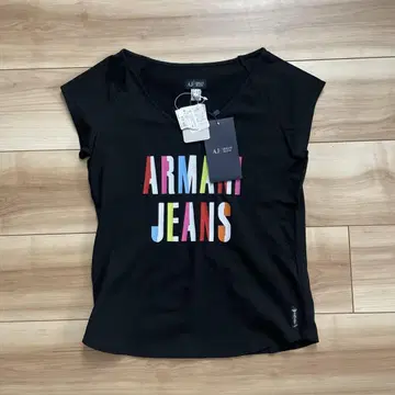 [ 새상품 ] ARMANI JEANS 아르마니 청바지 로고 T셔츠