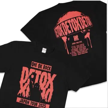 ONE OK ROCK 원오크 2025 DETOX 라이브 티셔츠 굿즈