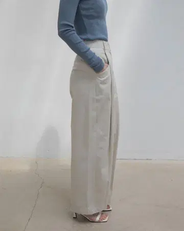 OHOTORO new horizon 팬츠 ivory