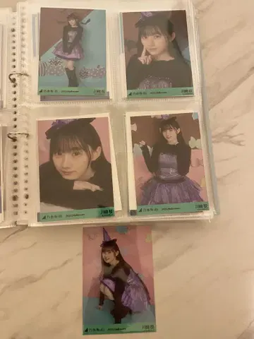 노기자카46 카와사키 벚꽃 2022 Helloween 브로마이드 set