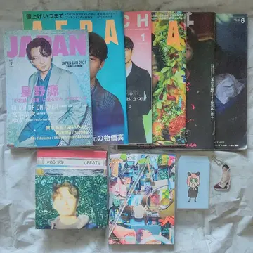 호시노 겐 잡지 CD 앨범 Blu-ray 특전 묶음 판매