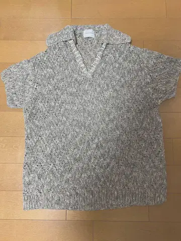 Camphor wood 스키퍼 스티치 썸머 니트 셔츠 반팔 셔츠 여름옷