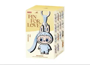 Labubu PIN FOR LOVE 봉제 인형 (A-M) 1개