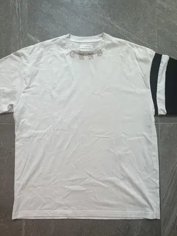 CRONOS 화이트 T셔츠 XL