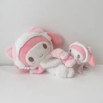 마이멜로디 아기 고양이 봉제 인형 마스코트 세트