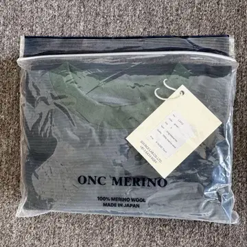 ONC 메리노 롱 슬리브 티셔츠 그린 사이즈 3