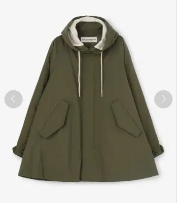 Bshop 별주 충전솜 모즈 코트 타운 후드티