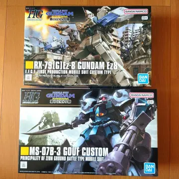 [ 무료배송 ] HG 1/144 건담 Ez-8, 구프 커스텀 세트