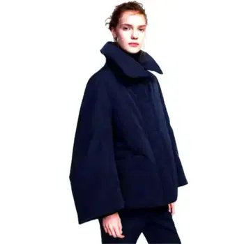 UNIQLO +J 질 샌더 하이브리드 다운 자켓 L 네이비