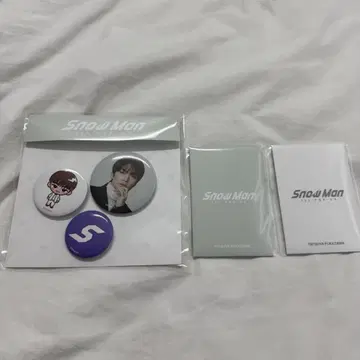 SnowMan 1st POP-UP 후카사와 타츠야 세트