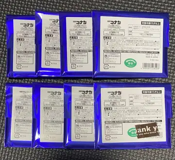 코난 플라자 장면 사진 트레이딩 스퀘어 캔뱃지 미개봉 8점