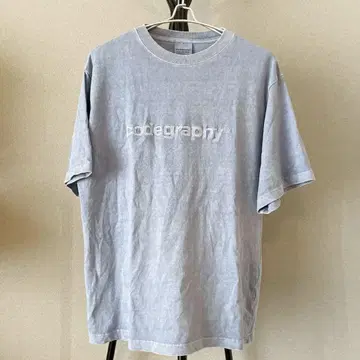 일본 한정판 codegraphy T셔츠 색스 블루 사이즈 M