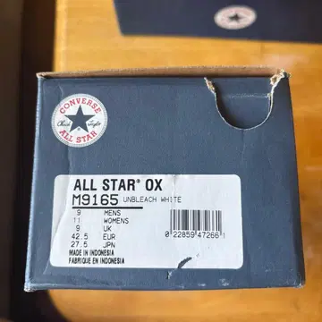 CONVERSE All Star UNBLEACH WHITE 2001