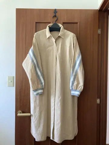 파시오네 롱 셔츠 원피스