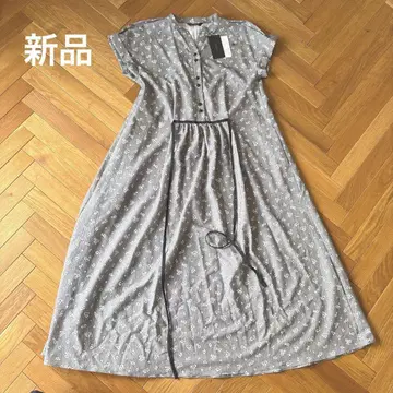 ROSSO 새상품 미니 꽃무늬 롱 원피스