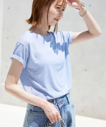 SLOBE IENA 슬라브 5부 소매 TEE