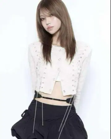 theredthread S 레이스업 가디건