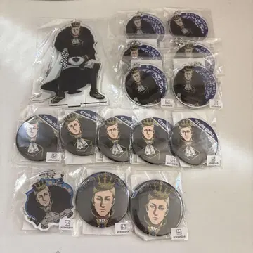 진격의 거인 마루쿠지 체스 엘빈 아크릴 키링 캔뱃지