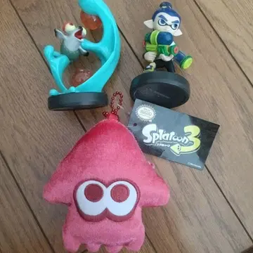 스프라툰 amiibo 캐릭터 세트