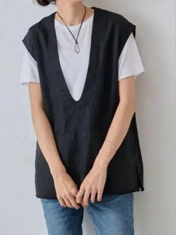 BEARDSLEY 비어즐리 린넨 베스트