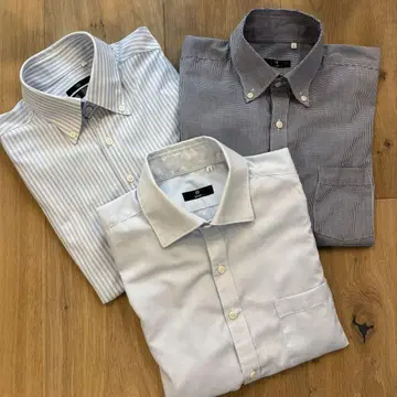 새상품급 SUIT SELECT 긴팔 셔츠 3장 세트