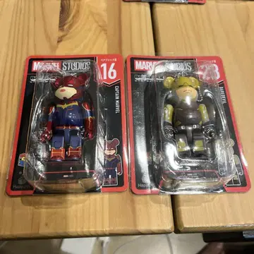 BE@RBRICK MARVEL 베어브릭상 캡틴 마블 데어데빌