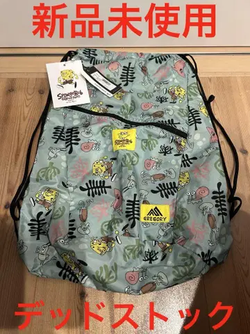 데드스탁 GREGORY SpongeBob x 하나이 유스케 냅색