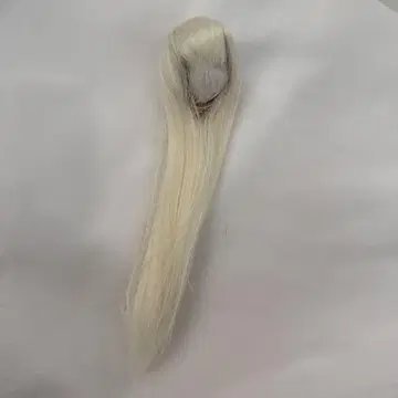 파라박스 4인치 인형 가발 화이트