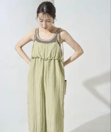 한정판 전개 와셔 가공 프릴 볼륨 살로펫