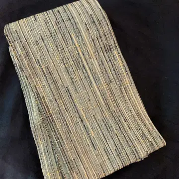 요네자와 초목 염색 반폭 오비