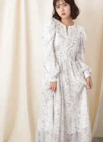 JILL BY JILLSTUART 홀로스코프 프린트 원피스