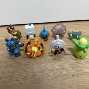 포켓몬 키즈 손가락 인형 9체 일괄 루카리오 리자몽