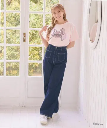 Areeam 스트레이트 데님 팬츠