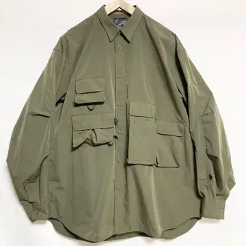 M 사이즈! DAIWA PIER39 테크 멀티 포켓 이지 셔츠