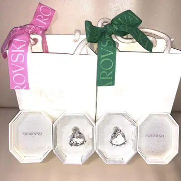 스와로브스키 SWAROVSKI 클립 귀찌 대형 크리스탈