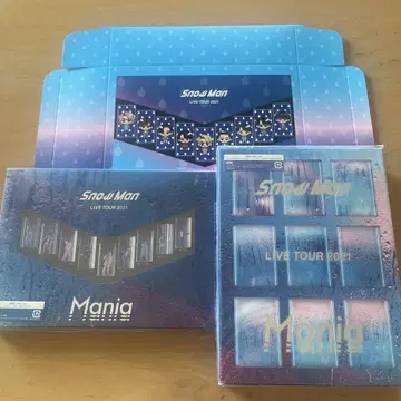 Snow Man LIVE TOUR 2021 Mania 묶음 판매