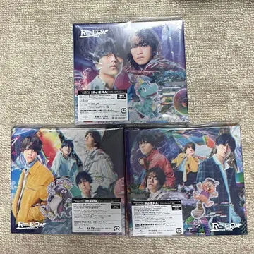 King&Prince Re:ERA 3가지 형태 묶음 판매
