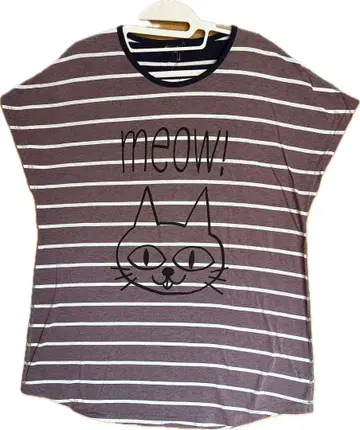 [ 새상품 ] Hysteric Glamour meow! 빅 T셔츠