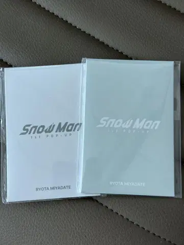 미야타테 료타 트레이딩 카드 서울 popup Snow Man