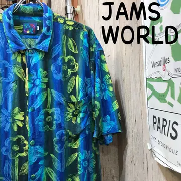 JAMSWORLD 잼즈월드 하와이안 셔츠 XL 구제 의류 (1807)