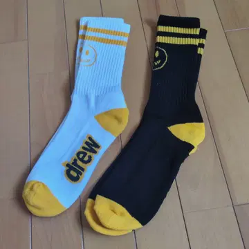 미사용 새상품 drew house 로고 삭스 Justin Bieber