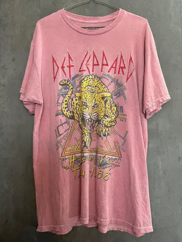 Def Leppard Hysteria Tour 1988 티셔츠