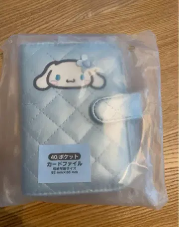 미개봉 새상품 산리오 나모롤 미니 퀼트 카드 케이스 미니어처