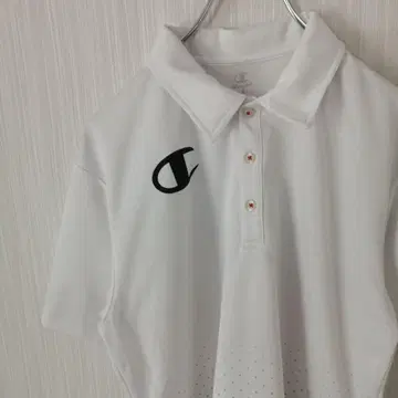 Champion 챔피온 피케 셔츠 반팔 도트