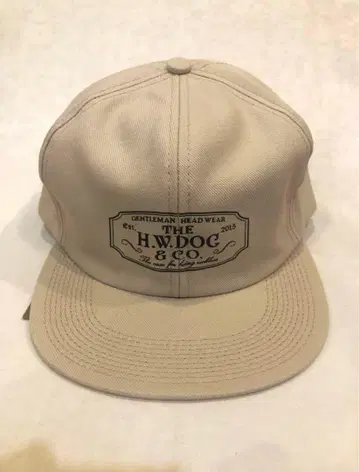 THE H.W.DOG&CO. TRUCKER CAP 베이지 38사이즈