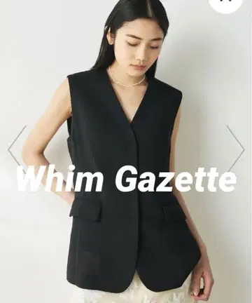 Whim Gazette 윔 가젯 주트 라이크 V넥 풀오버 베스트