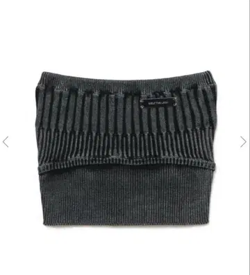 melt the lady rib tube tops ( black )