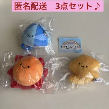 닛코리노 날씨 봉제 인형 맑음 & 번개 & 비 3종 세트