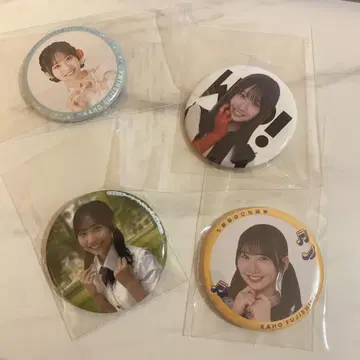 히나타자카46 후지시마 카호 캔뱃지 모음