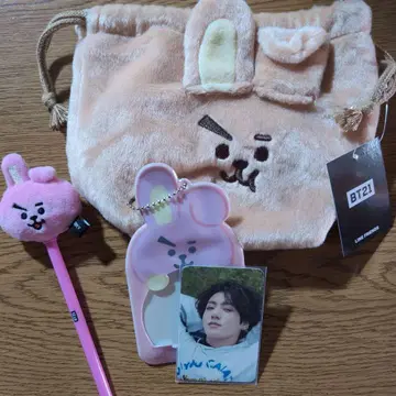 BT21 라떼 컬러 쿠키 복조리